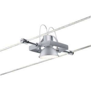 Kisfeszültségű zsinóros rendszer lámpa Univerzális GU5.3 10 W LED Paulmann Króm (matt)