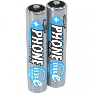Mikroceruza akku AAA NiMH, 1,2V 800 mAh, 2 db, Ansmann Dect maxE HR3, HR03, UO100557, DC2400, DC2400B4N, LR03