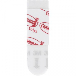 Command™ Poster Strips (H x Sz) 46 mm x 15 mm, fehér 17024 3M, tartalom: 1 csomag