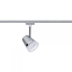 Nagyfeszültségű sínrendszer lámpa URail GU10 10 W LED Paulmann Cone Króm, Króm (matt)