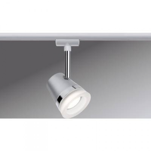 Nagyfeszültségű sínrendszer lámpa URail GU10 10 W LED Paulmann Cone Króm, Króm (matt)