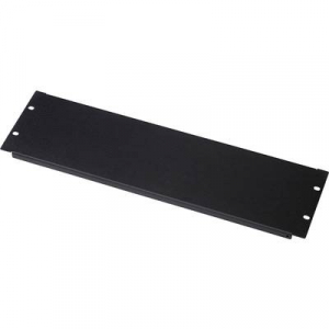19 coll Hálózati szekrény vakfedél 3 ME Digitus DN-19 BPN-03-SW Fekete (RAL 9005)