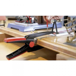 Rugós szorító csipesz, asztalos szorító, 2db-os készlet fesztáv: 55mm Clippix XCL 55/60 Bessey XCL2-SET