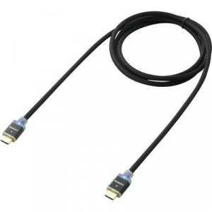 HDMI CsatlakozókábelLED-del[1x HDMI dugó - 1x HDMI dugó]1.00 mFeketeSpeaKa Professional