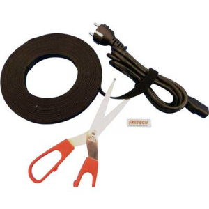 Tépőzár Kötegeléshez Bolyhos és horgos fél (H x Sz) 5000 mm x 10 mm Fehér TRU COMPONENTS 696-010-Bag 5 m
