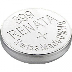 399 gombelem, ezüstoxid, 1,55V, 53 mAh, Renata R927W, SR57, SR927, SR926, V399, D399, 613, W, 280-44, SB-BP, AG7