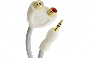 AUDIOQUEST Jack 3,5 apa - 2xRCA anya elosztó