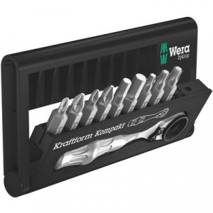Átváltó racsni készlet 1/4 (6,3 mm) 87 mm Wera BC BR 9 05073645001