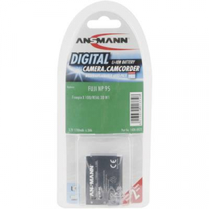 NP-95 Fujifilm kamera akku 3,7V 1700 mAh, Ansmann