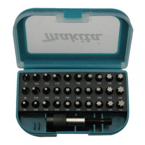 Makita P-73352 Bit készlet 31 részes Belső kerek hatlap (TX)