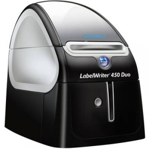DYMO LabelWriter 450 Duo Címkenyomtató Termodirekt 300 x 600 dpi Etikett szélesség (max.): 56 mm USB