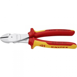 Knipex 74 06 200 VDE szigetelt erőkímélő oldalcsípőfogó 200 mm