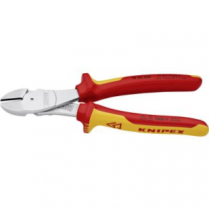 Knipex 74 06 200 VDE szigetelt erőkímélő oldalcsípőfogó 200 mm
