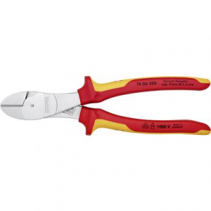 Knipex 74 06 200 VDE szigetelt erőkímélő oldalcsípőfogó 200 mm