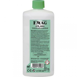Ékszertisztító folyadék aranyhoz, ékszerhez, CD/DVD-hez 0,5l ultrahangos tisztítóba Emag EM080