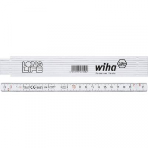 Colostok, colstok, összecsukható műanyag vonalzó 2 m Wiha 27057