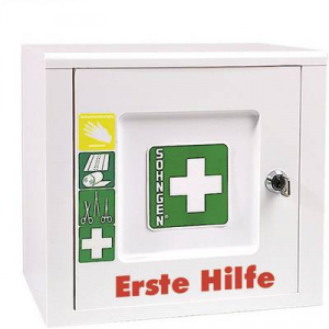 Elsősegély szekrény, kötszer szekrény Söhngen 50 01 024 Piccolo NORM DIN 13 157