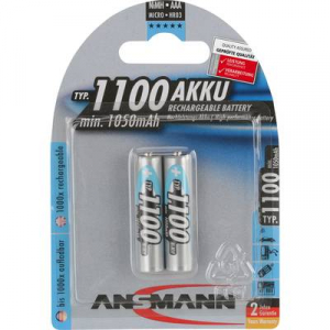 Ansmann HR03 Mikroakku NiMH 1050 mAh 1.2 V 2 db