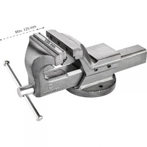 Satu TOOLCRAFT Pofa szélesség: 100 mm Szorítási szélesség (max.): 125 mm