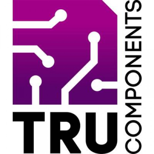 TRU COMPONENTS 98001c410 Zsinórkapcsoló Fekete 2 x KI/BE 2 A 1 db