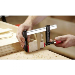 Temperöntvény csavaros gyorsszorító, TPN-BE 150/50 Bessey TPN15B5BE, fesztáv: 150 mm, visszavonás: 50 mm
