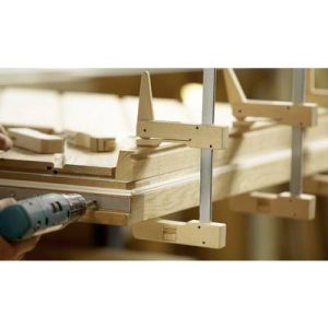 Fa gyorsszorító, HKL 600/110 Bessey HKL60, fesztáv: 600 mm, visszavonás: 110 mm