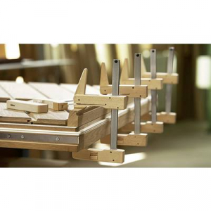 Fa gyorsszorító, HKL 600/110 Bessey HKL60, fesztáv: 600 mm, visszavonás: 110 mm