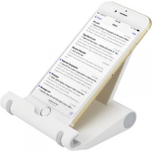 Kihajtható tablet tartó, telefon tartó, iPad tartó, táblagép tartó 12,7 cm (5) - 25,4 cm (10) Renkforce 29215c23