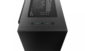 Deepcool MACUBE 110 táp nélküli ablakos Micro-ATX ház fekete (R-MACUBE110-BKNGM1N-G-1)