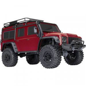 Traxxas Landrover Defender Brushed RC modellautó Elektro Crawler 4WD RtR 2,4 GHz