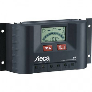 Steca PR 1515 Napelem töltésszabályozó PWM 12 V, 24 V 15 A