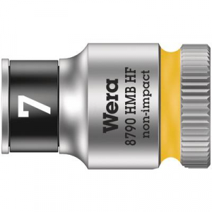 Wera 8790 HMB HF 05003741001 Külső hatlap Dugókulcs betét 7 mm 3/8 (10 mm)