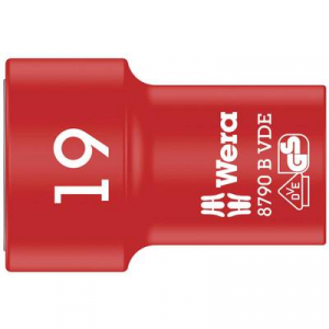 Wera 8790 B VDE 05004963001 Külső hatlap Dugókulcs betét 19 mm 3/8 (10 mm)