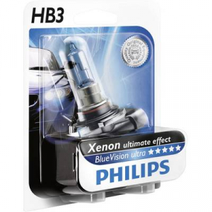 Philips Vision HB3 12 V P20d, átlátszó