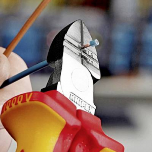 VDE kábelcsupaszoló oldalcsípőfogó KNIPEX