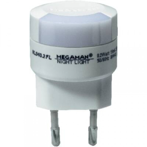 Konnektoros LED-es éjszakai fény, narancs, 0,2 W, Megaman MM00103