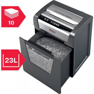 Rexel Momentum M510 Iratmegsemmisítő Részecskevágás 2 x 15 mm 23 l Lapok száma (max.): 10 Biztonsági fokozat (iratmegsemmisítő) 5 Szintén megsemmisíti