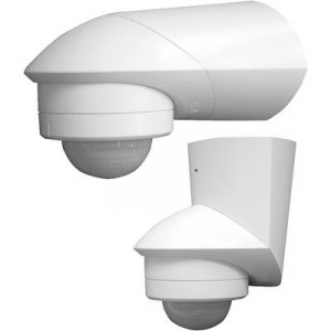 Fali/mennyezeti mozgásérzékelő, fehér, 360°, IP55, relés, Grothe 94532