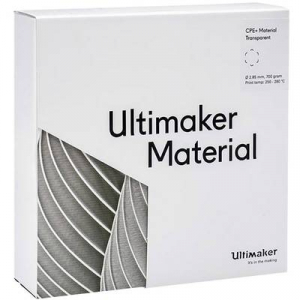 Ultimaker 1643 3D nyomtatószál CPE+ vegyileg ellenálló 2.85 mm Átlátszó 700 g