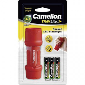 LED-es zseblámpa, zöld vagy piros, Camelion Travellite HP7011