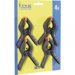Mini gyorsszorító 4 részes készlet fesztáv: 30 mm Donau 19-2S