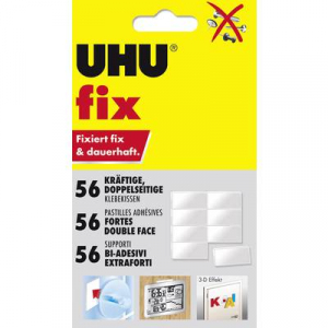 UHU Erős ragasztó lapok, Fix 48805 1 csomag