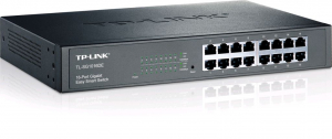 TP-Link TL-SG1016DE 10/100/1000 16 portos easy smart asztali switch