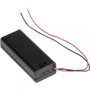 Micro Bit KI-2271 Elemtartó 2x Mikro (AAA) (H x Sz x Ma) 53 x 25 x 13 mm