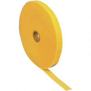 Fastech Tépőzár szalag tekercs ETN 25 m (H x Sz) 25000 mm x 10 mm Sárga Tartalom 25 m