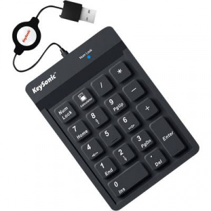 Gumi billentyűzet, Keysonic ACK-118 BK