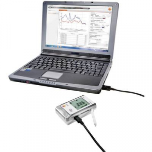 Hőmérséklet és páratartalom adatgyűjtő, mérés adatgyűjtő Testo 175 H1