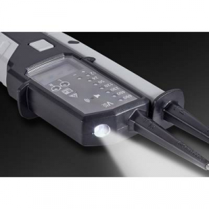 Kétpólusú feszültségvizsgáló LED-es és LCD-s kijelzővel 0 - 690V AC/DC Voltcraft VC55 LCD