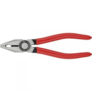 Kombinált fogó, 180 mm, vágási érték: (közepes/kemény) O 3,4/2,2 mm, max. 16 mm2, Knipex 03 01 180