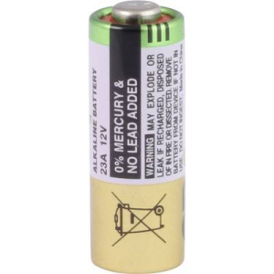 23A alkáli elem, távirányító elem, 12V 38 mAh, 5 db, GP Super A23, E23A, V23A, V23PX, V23GA, L1028, MN21, G23A